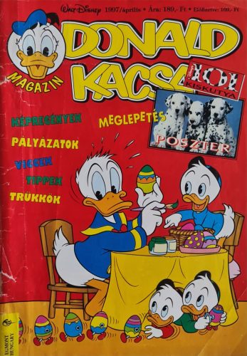 Donald kacsa képregény magazin, 1997/4