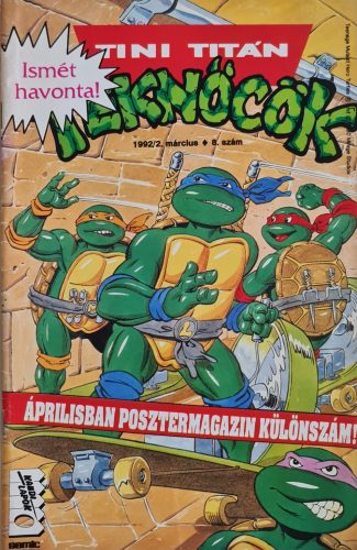 Tini Titán Teknőcök magazin, 8. szám, 1992/2