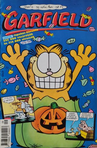 Garfield képregény magazin, 93. szám, 1997/10