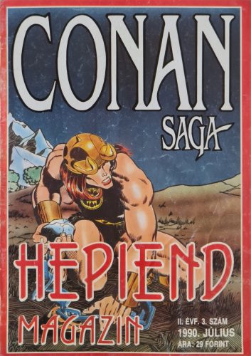 Hepiend magazin, Conan Saga , A Megtorló, II/3. szám, 1990 július