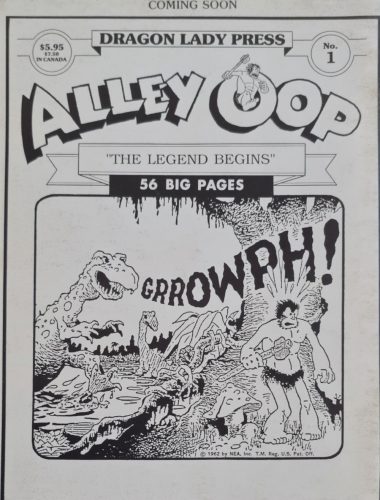Dragon Lady Press, Dick Tracy quarterly képregény, 1987 augusztus