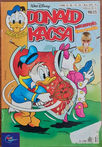 Donald kacsa magazin 1998/25 szám