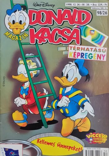 Donald kacsa magazin 1998/26 szám