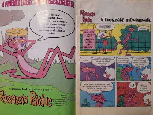 Rózsaszín Párduc képregény 1988 (Kaszkadőr kerestetik, A rózsaszín medve, A beszélő növények)