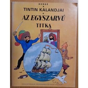  Hergé - TinTin kalandjai & Az egyszarvú titka képregény (1989)