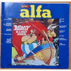 Junior Alfa magazin, képregény újság 1986.április