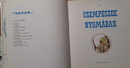 Texas képregénysorozat - Csempészek nyomában (Forum - Novi Sad - G. Andy) 