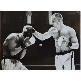 Bokszmérkőzés sajtófotó, 1996.04.05