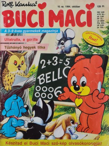 Buci Maci magazin, 10. szám, 1994 október