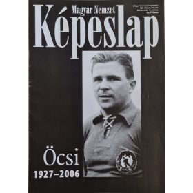   Magyar Nemzet Képeslap, LXIX/316, 2006 november, címlapon : Elhunyt Puskás Ferenc