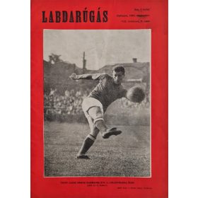   Labdarúgás folyóirat, VIII/9, 1962 szeptember, címlapon Tichy Lajos