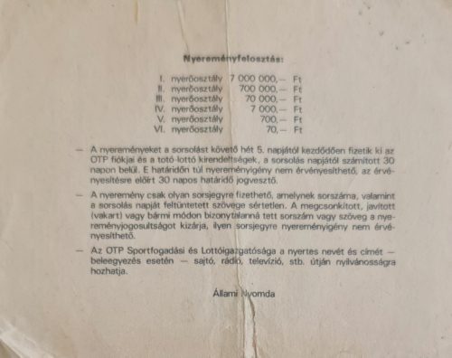Bongó sorsjegy 1989.IX.30 (5189472)