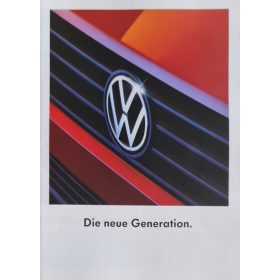 Volkswagen autós prospektus 1990