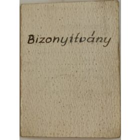   Labdarúgó játékvezető igazolvány 1956.okt.23, aláírásokkal