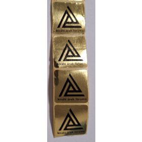   Kiváló Áruk Fóruma Matrica (4 db) 1970-es, 1980-as évek (Korabeli címkék!)