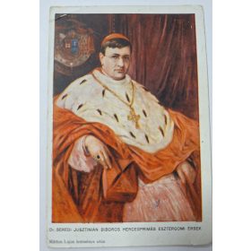   Dr Serédi Jusztinián bíboros, hercegprímás, Esztergomi érsek 1930-as évek