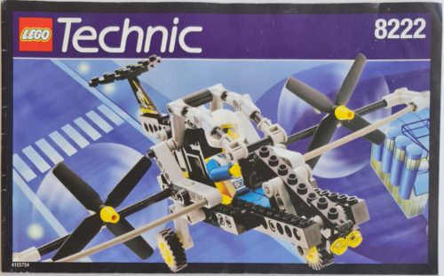 Lego Technic összeszerelési útmutató, 8222