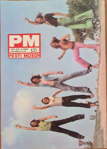 Pesti Műsor program magazin, XXV/19, 1976 május (Hűvösvölgyi Ildikó, Universal együttes)