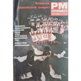   Pesti Műsor program magazin, XXXIII/33, 1984 augusztus (Állami Népi Együttes, Ápisz)