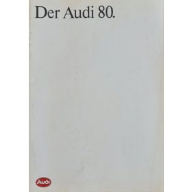 Audi 80 autó prospektus