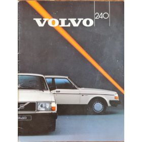 Volvo 240 autó prospektus