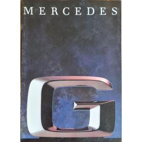Mercedes-Benz G osztály autó prospektus
