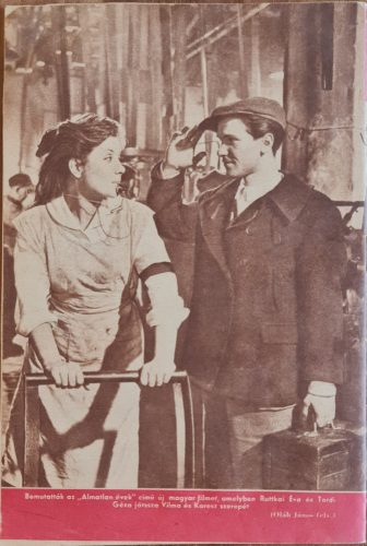 Film, Színház, Muzsika, Művészeti hetilap, II/24, 1959, címlapon Törőcsik Mari