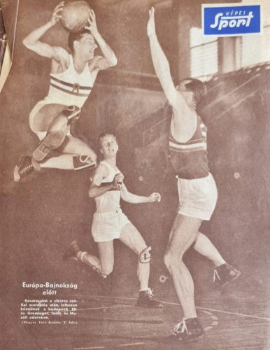 Képes Sport, II/21 szám, 1955, Vörös Lobogó - Kinizsi