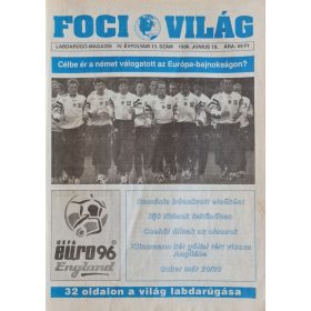   Focivilág labdarúgó magazin, IV/13, 1996 június (Európa Bajnokság)