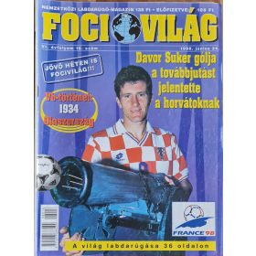   Focivilág labdarúgó magazin, VI/16, 1998 június, Davor Suker