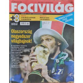   Focivilág labdarúgó magazin, XIV/28, 2006 július, Olaszország világbajnok