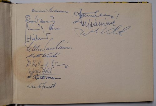 Egri Közútépítő Vállalat 25 éves 12 db. Eger és környékét és vállalatot bemutató album metszetekkel1975k