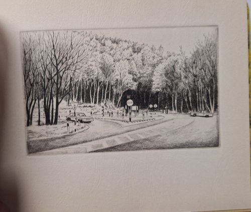 Egri Közútépítő Vállalat 25 éves 12 db. Eger és környékét és vállalatot bemutató album metszetekkel1975k