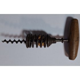 Antik dugóhúzó fa nyél,  16 cm