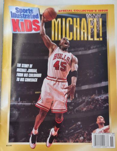 Sports Illustrated for Kids magazin 1995, címlapon Michael Jordan