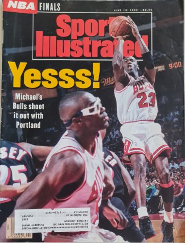 Sports Illustrated magazin 1992 június, címlapon Michael Jordan