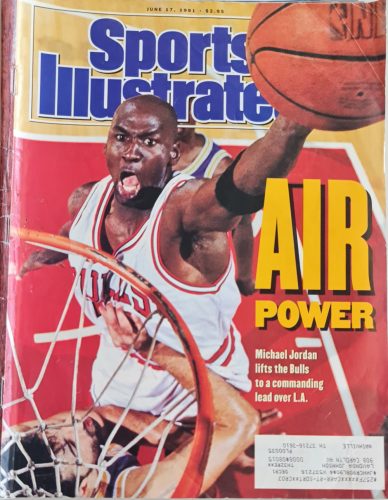 Sports Illustrated magazin 1991 június, címlapon Michael Jordan