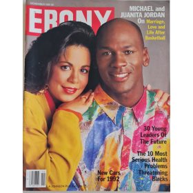   Ebony magazin 1991 november, címlapon Michael Jordan és Juanita Jordan