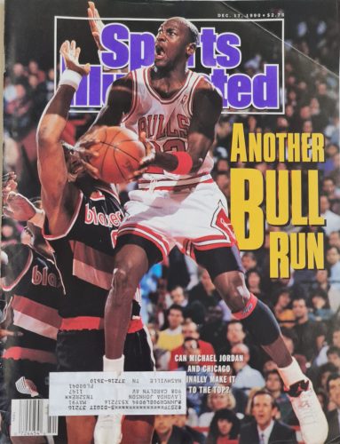 Sports Illustrated magazin 1990 december, címlapon Michael Jordan