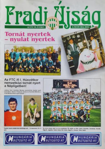 Fradi (FTC) Újság, 6. szám, 1998