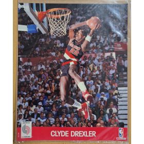   Retró NBA játékosok "akció fotói" (Hoops Action Photos) Clyde Drexler (Portland Trailblazers) 1990-es évek