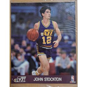  Retró NBA játékosok "akció fotói" (Hoops Action Photos) John Stockton (Utah Jazz) 1990-es évek