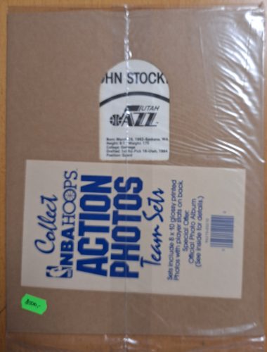 Retró NBA játékosok "akció fotói" (Hoops Action Photos) John Stockton (Utah Jazz) 1990-es évek