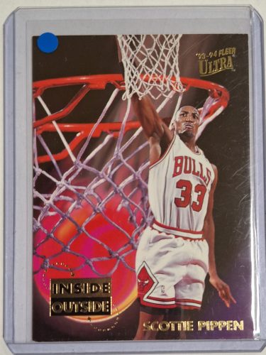 Scottie Pippen Fleer Ultra 1993-1994 Inside-Outside kosárlabda kártya