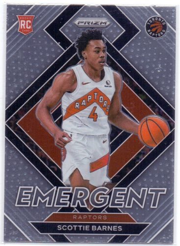 Scottie Barnes Prizm Emergent 2021-2022 RC kosárlabda kártya