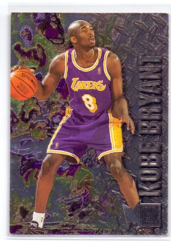 Kobe Bryant Metal Fleer 1996-1997 RC kosárlabda kártya