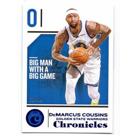   DeMarcus Cousins Chronicles /99 2018-2019 kosárlabda kártya