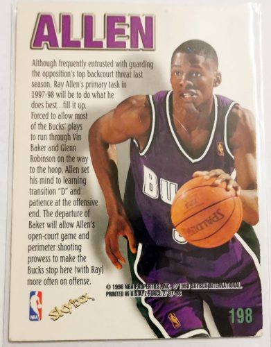 Ray Allen Skybox Z Force 1997-1998 kosárlabda kártya