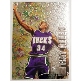  Ray Allen Rookie RC Fleer Metal 1996-1997 kosárlabda kártya