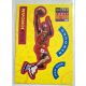 Michael Jordan Collector's Choice Sticker (S30) 1996 kosárlabda kártya